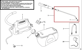 Tryska 1004499-01 na elektrický postřikovač BLACK&DECKER