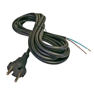 Kabel přívodní 2x1,5mm 3.metry gumový obal